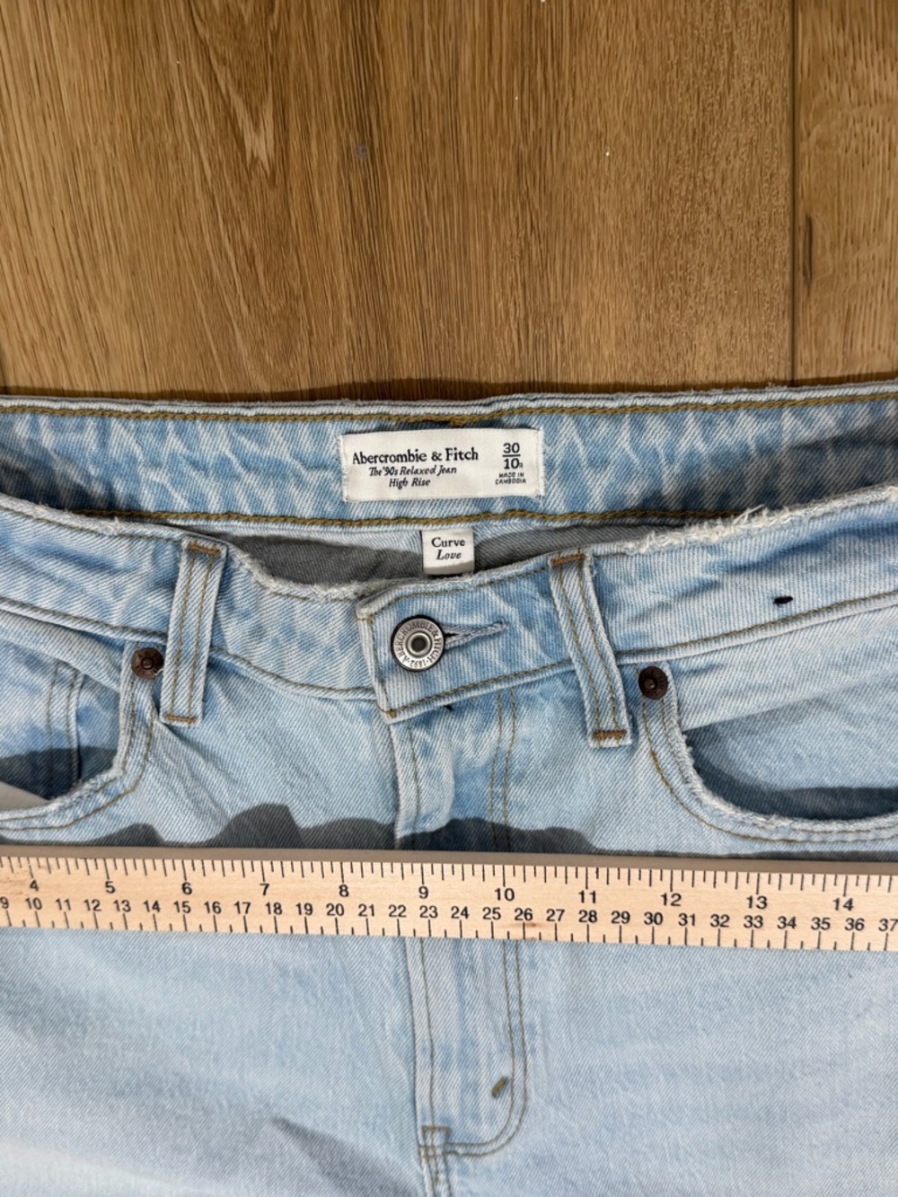 Abercrombie & Fitch Light Blue Slim Straight Men’s Jeans